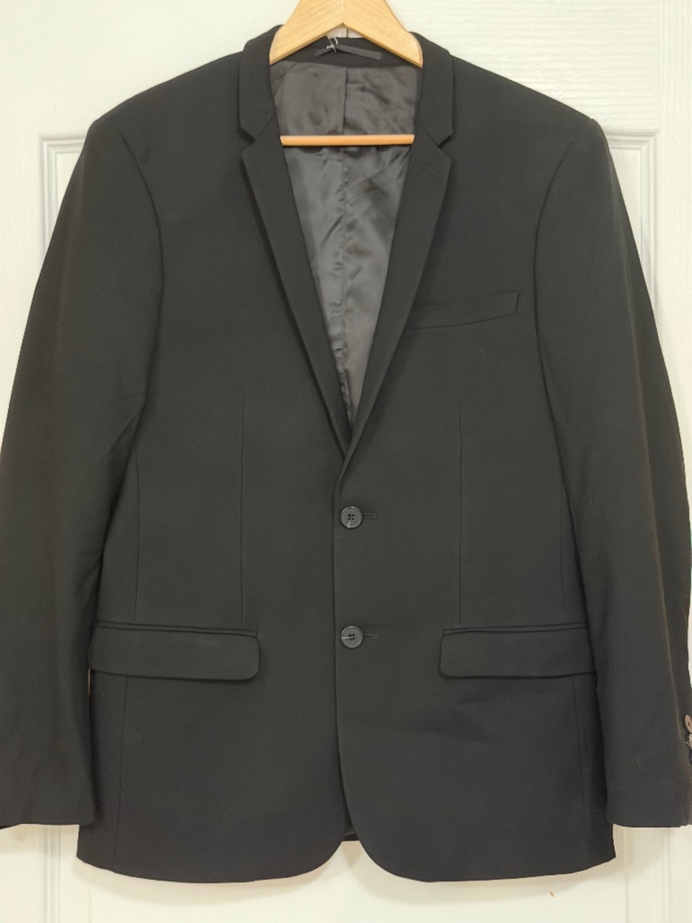 Sandro Paris Slim Fit Blazer - Black - Size 50 (US L